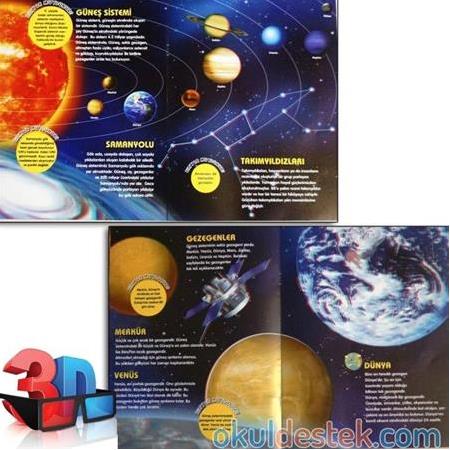 Uzay Macerası Kitabı (3D Gözlük Hediyeli)